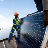 solar panel installation