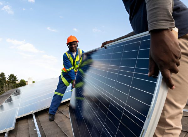 solar panel installation