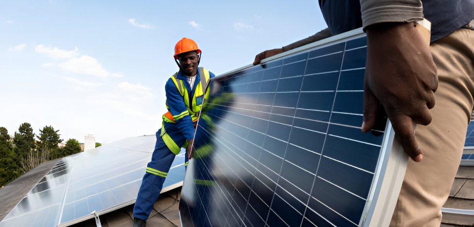 solar panel installation